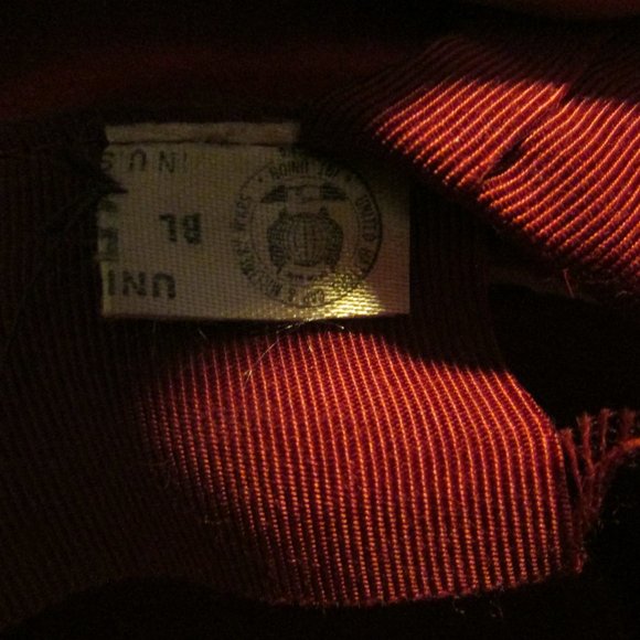 vintage women's magenta faux fur bucket hat with ribbon band and bow size 18 - Picture 6 of 7